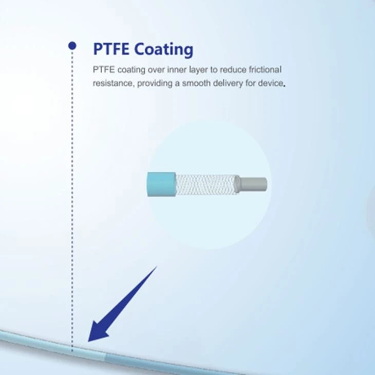 Peripheral Vessles Guide Catheter For Medial Field